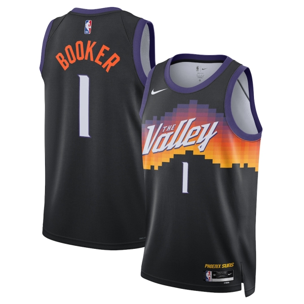 Phoenix Suns Trikot Devin Booker Nike 2025-26 City Edition Schwarz Swingman - Herren Phoenix Suns Trikot Devin Booker Nike 2025-26 City Edition Schwarz Swingman - Herren